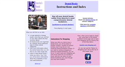 Desktop Screenshot of americasdentalbookstore.com